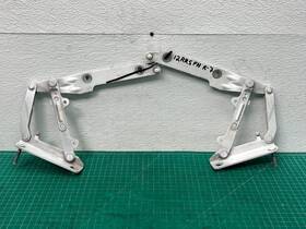 3006sjd1e Land Rover 05-16 Range Sport Lr3 Lr4 Hood Hinge Pair Set White Oem