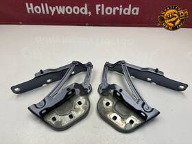 J8a2-16801-af Land Rover Lr091713 2018-2025 Range Velar L560 Front Left Right Hood Hinges Pair Blue Oem
