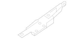 Lr117304 Land-rover Genuine Hinge