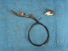 Lexus 363035100 Oem Gx460 Hood Latch Release Cable With Cover And Lever Handle Sepia 2010-2023