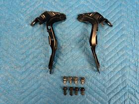 Lexus 53410-24050 Oem Sc430 Hood Hinges With Bolts Rh And Lh Pair Black 202 2002-2010