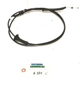 Gd9b16b975adf Lincoln 2017-2020 Continental Front Hood Bonnet Lock Latch Release Cable Oem