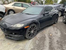 117-58722 Mazda Front Hood A3f-black Fits 04-11 Rx8 296507 M081