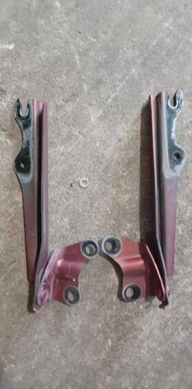 Ne51-52-420a Mazda 2006-2015 Mx-5 Miata Nc Oem Hood Hinges Pair Bonnet Support Set Left Right