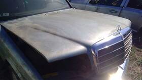 1268805657 Mercedes-benz Hood 126 Type 300se Steel Fits 88-91 Oem