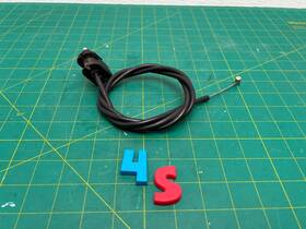 2118800259 Mercedes-benz 03-09 E320 Hood Bonnet Release Handle Cable Wire Oem