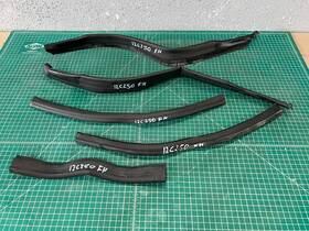 A2046282798 Mercedes-benz 08-15 W204 Under Hood Engine Bay Weatherstrip Rubber Seal Set Oem