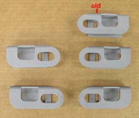 406-935 Mg Mgtf Upper Hood Latch Set. 4 Are In Like-new Condition