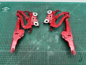 7300565 Mini 14-24 Cooper F56 F55 F57 Front Left And Right Hood Hinge Pair Set Red Oem 7300565 Mini 14-24 Cooper F56 F55 F57 Front Left And Right Hood Hinge Pair Set Red Oem