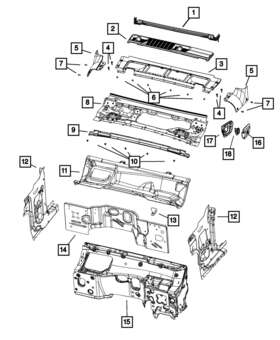 6512441aa Mopar Genuine Screw