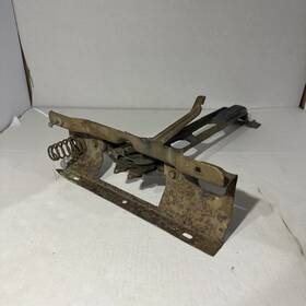 665d191 Mopar 1973 - 74 Plymouth Duster Valiant Hood Latch And Support Bracket A Body Oem
