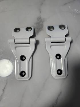 Mopar Aa1381-p002ae 2018-2023 Jeep Wrangler Aa1381-p002ag Hood Hinges Pair White
