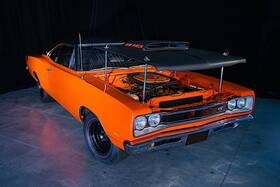 Ax0030 Mopar Display Stands Prop Rods 1969 1/2 A12 Super Bee Road Runner Lift Off Hood