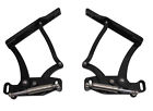 Ms-149-56-ba Eddie Motorsports Chevelle Billet Hood Hinges El Camino Black Made