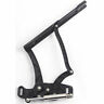 Ms148-50mb Eddie Motorsports Lightning Hood Hinges Chevy Camaro Matte Bl