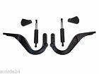 Ms149-09cc Ms149-09ba Eddie Motorsports 1966 1967 Chevelle Billet Trunk Hinges Black Usa