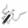 Ms149-16m Eddie Motorsports 55 56 57 1955 1956 1957 Chevy Billet Trunk Hinges Sedan Made In U.s.a