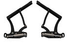 Ms149-43b Eddie Motorsports Impala Hood Hinges Billet Aluminum Black Usa