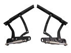 Ms149-44bk Eddie Motorsports Impala Caprice Hood Hinges Billet Aluminum Black Usa