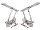 Ms149-53cl Eddie Motorsports Nova Billet Hood Hinges Clear Coated