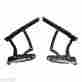 Ms149-57cc 1969-1972 Chevelle El Camino Billet Hood Hinges Black Anodized Made In U.s.a