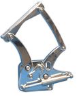 Ms149-85p Eddie Motorsports Polished Billet Hood Hinges Mercury Comet