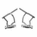 Ms149-52p Ms14952p Eddie Motorsports 1970-1981 Camaro Billet Hood Hinges Polished Made In U.s.a