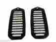 Ms275-27cc 1970 1971 1972 Chevelle Gto Billet Door Jamb Vents Black Made In U.s.a