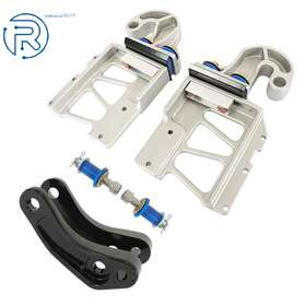 13-04730l Netuera 13-04730l/r For Peterbilt 378 379 Engine Hood Hinge Pivot Bushing Kit Bolt Assembly Cnc