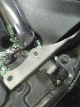 118.da1v08 Nissan 08 350z Left Driver Hood Hinge