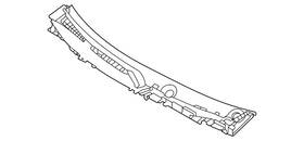 66862-6rz1b Nissan Genuine Cowl Grille