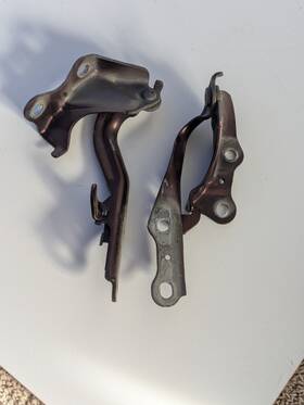 Dna-oemhhcb105 Oe 2004-2009 Lexus Rx330/rx350/rx400h Style Left &right Steel Hood Hinge Pair