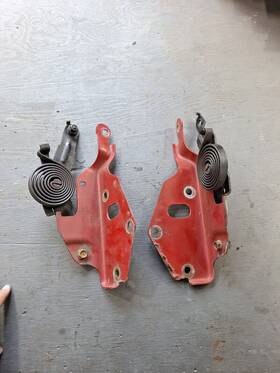 15705112r Oem 2000-2006 Chevy Gmc Hood Hinges Set Pair Left Right Black