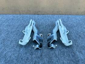 65401-5nn0a Oem Infiniti Qx50 Qx55 2019-2024 Left And Right Hood Hinges Brackets White Pair