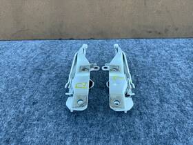 79110-j5000 Oem Kia Stinger 2018-2023 Left And Right Hood Hinges Brackets Set Assembly White