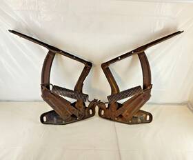 W-996l Oem 996l 1968 -1972 Hood Hinges Pair Gm Chevy Chevelle Nova Caprice