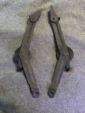 Oldsmobile 3027437 1981-88 Cutlass Hood Hinges 442 Hurst Olds Calais Salon Gm Oem