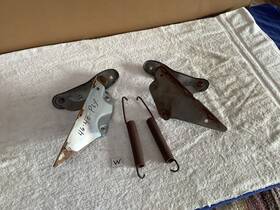 951923 Plymouth 1946 1947 1948 Hood Hinges Original Pair