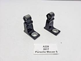 4g0831402d Porsche 15-23 Oem Macan S 95b Rear Passenger Side Door Hinges Upper Lower Set