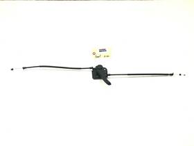 95b.823.661 Porsche 2015-2024 Macan Gts Hood Release Handle Braket Cable Set Oem