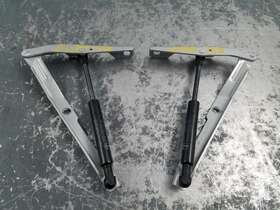 99651115201 Porsche 2001 02 03 04 911 996 Turbo Gt2 Hood Hinges #5940