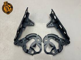 9y0823302e Porsche 2019-2025 Cayenne Front Left And Right Hood Hinges Pair Blue Oem 24kmi