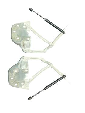 Range Rover Ja739615 2018-2023 Velar L560 Front Left And Right Hood Bonnet Hinge 2 White