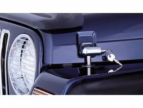 Realtruck 11302.03 Rugged Ridge Hood Catch Kit Locking Chrome For 1997-2006 Jeep Wrangler