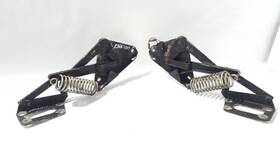 118.rr1r77 Rolls Royce Pair Of Hood Hinges Oem 1977 Silver Wraith