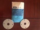 S1ms-16931-a Ford Nos Shelby Mustang Hood Pin Plates