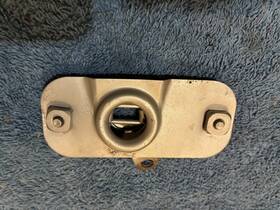 8274946 Saab All Classic 900 Hood Latch Lock Plate. To 1993 And 1994 Convertible
