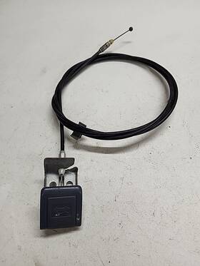 5363004020 Soillar 95-04 Toyota Tacoma Hood Latch Release Cable With Handle Grey P582b34