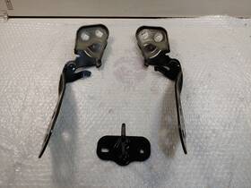 108792-00 Tesla 2017-2023 Model 3 Oem Front Hood Hinges Set And Striker