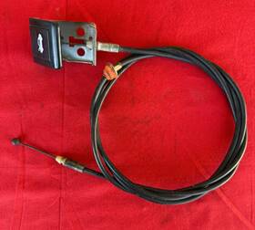 00024rn Toyota Oem 1984-1987 Corolla Sr5 Hood Lock Release Handle Lever Cable